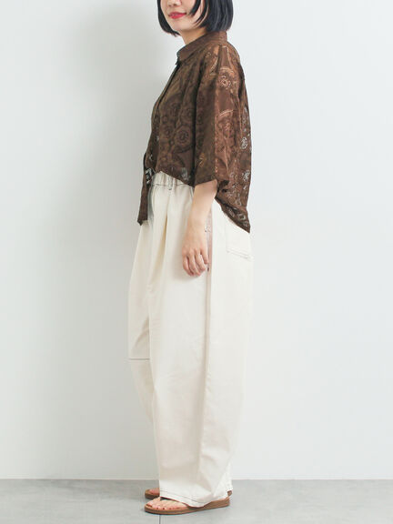 レースシャツ（ブラック/オレンジ/ブラウン/グリーン/クリーム）｜SM2（エスエムツー）通販