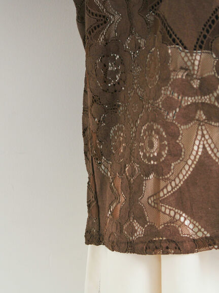 レースシャツ（ブラック/オレンジ/ブラウン/グリーン/クリーム）｜SM2（エスエムツー）通販