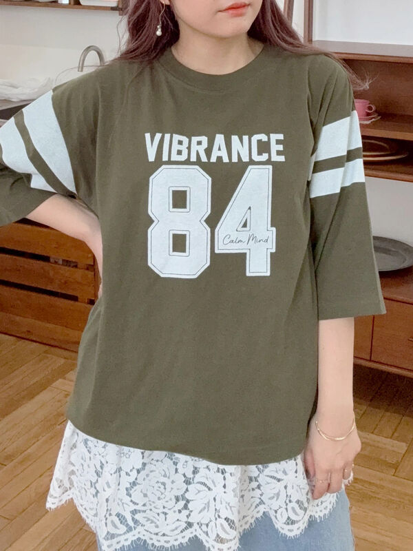 [接触冷感]ナンバリングプリントTシャツ（グリーン）｜SM2（エスエムツー）通販