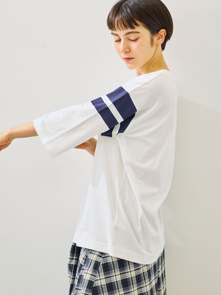 [接触冷感]ナンバリングプリントTシャツ（オフホワイト/チャコールグレー/グリーン/クリーム）｜SM2（エスエムツー）通販