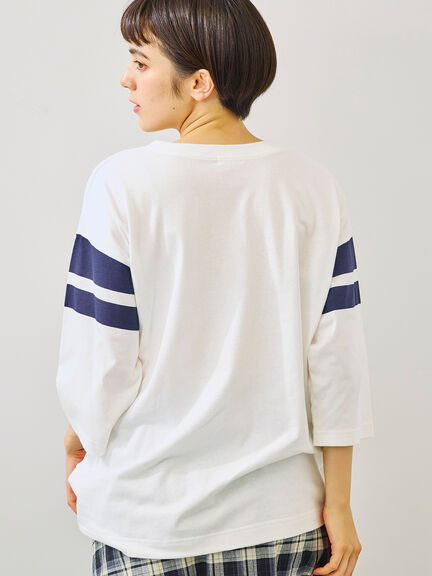 [接触冷感]ナンバリングプリントTシャツ（オフホワイト/チャコールグレー/グリーン/クリーム）｜SM2（エスエムツー）通販