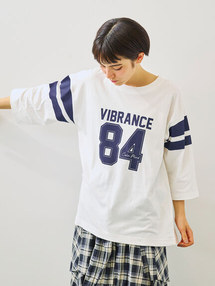 [接触冷感]ナンバリングプリントTシャツ（オフホワイト/チャコールグレー/グリーン/クリーム）｜SM2（エスエムツー）通販
