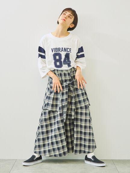 [接触冷感]ナンバリングプリントTシャツ（オフホワイト/チャコールグレー/グリーン/クリーム）｜SM2（エスエムツー）通販