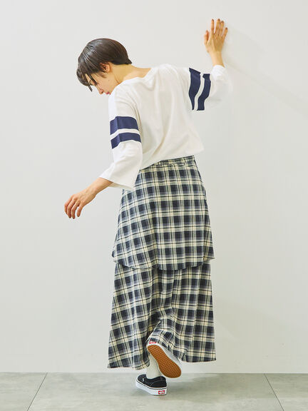 [接触冷感]ナンバリングプリントTシャツ（オフホワイト/チャコールグレー/グリーン/クリーム）｜SM2（エスエムツー）通販