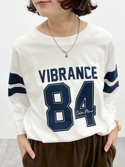 [接触冷感]ナンバリングプリントTシャツ（オフホワイト/チャコールグレー/グリーン/クリーム）｜SM2（エスエムツー）通販