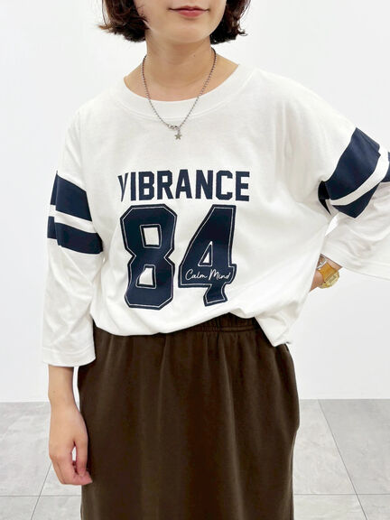 [接触冷感]ナンバリングプリントTシャツ（オフホワイト/チャコールグレー/グリーン/クリーム）｜SM2（エスエムツー）通販