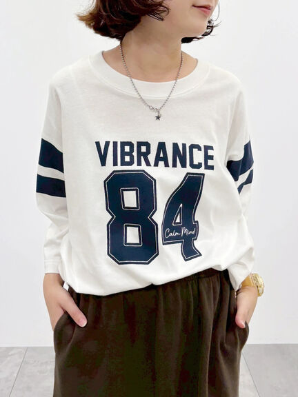 [接触冷感]ナンバリングプリントTシャツ（オフホワイト/チャコールグレー/グリーン/クリーム）｜SM2（エスエムツー）通販