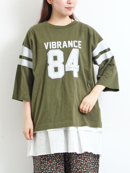 [接触冷感]ナンバリングプリントTシャツ（オフホワイト/チャコールグレー/グリーン/クリーム）｜SM2（エスエムツー）通販