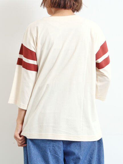 [接触冷感]ナンバリングプリントTシャツ（オフホワイト/チャコールグレー/グリーン/クリーム）｜SM2（エスエムツー）通販