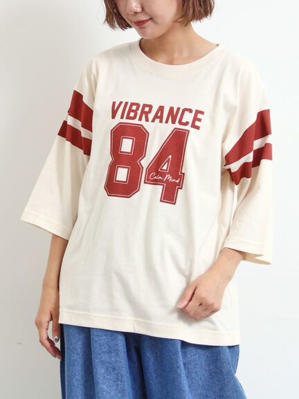 [接触冷感]ナンバリングプリントTシャツ（オフホワイト/チャコールグレー/グリーン/クリーム）｜SM2（エスエムツー）通販