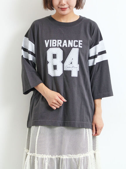 [接触冷感]ナンバリングプリントTシャツ（オフホワイト/チャコールグレー/グリーン/クリーム）｜SM2（エスエムツー）通販