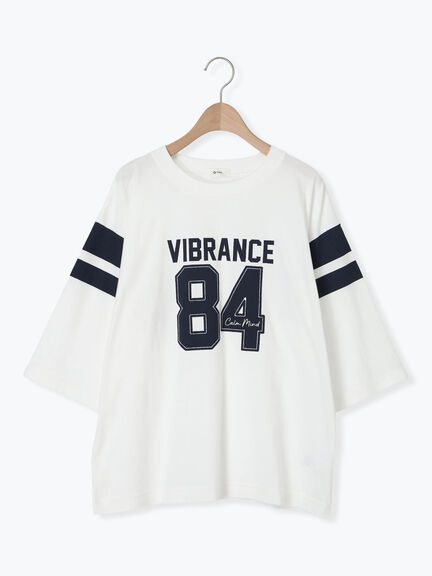 [接触冷感]ナンバリングプリントTシャツ（オフホワイト/チャコールグレー/グリーン/クリーム）｜SM2（エスエムツー）通販