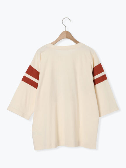 [接触冷感]ナンバリングプリントTシャツ（オフホワイト/チャコールグレー/グリーン/クリーム）｜SM2（エスエムツー）通販