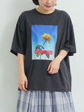 [接触冷感]バックシャーリング転写プリントTシャツ（ブラック）｜SM2（エスエムツー）通販