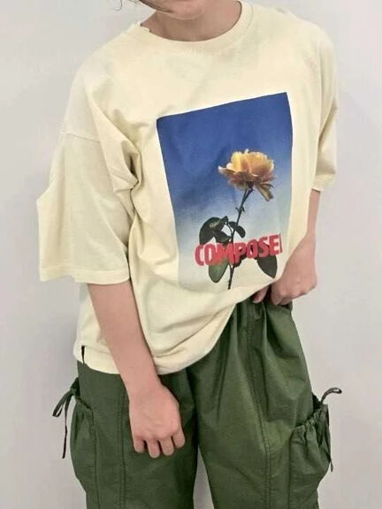 nonnative Tシャツ・カットソー ベージュ 0480525F0026 nonnative SPRING & SUMMER 2025 COLLECTION