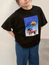 [接触冷感]バックシャーリング転写プリントTシャツ（オフホワイト/ブラック/ピンク/クリーム）｜SM2（エスエムツー）通販