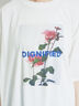 [接触冷感]バックシャーリング転写プリントTシャツ（オフホワイト/ブラック/ピンク/クリーム）｜SM2（エスエムツー）通販