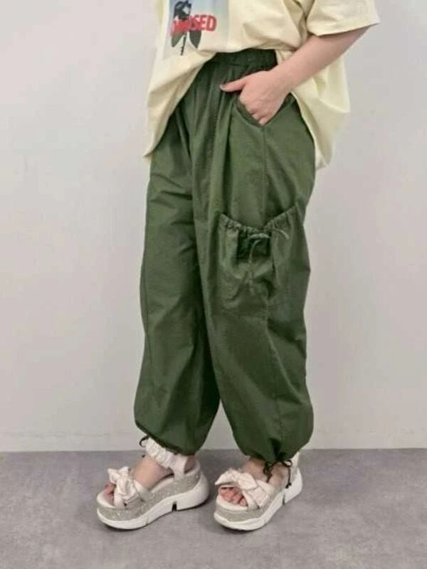 センター切替リボンカーゴパンツ（カーキ）｜SM2（エスエムツー）通販