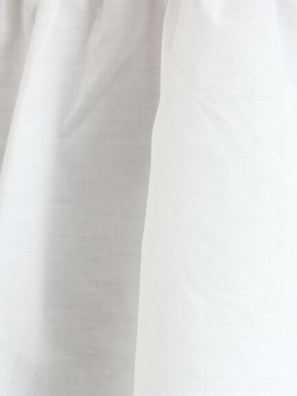 [接触冷感]切替ギャザーロゴプリントフレンチ袖Tシャツ（オフホワイト/チャコールグレー/イエロー）｜SM2（エスエムツー）通販