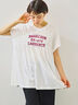 [接触冷感]シャーリングロゴプリントTシャツ（オフホワイト/グレー/チャコールグレー/レッド）｜SM2（エスエムツー）通販