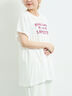 [接触冷感]シャーリングロゴプリントTシャツ（オフホワイト/グレー/チャコールグレー/レッド）｜SM2（エスエムツー）通販