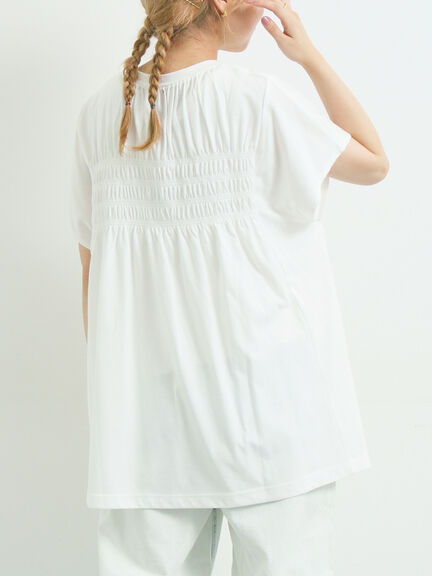 [接触冷感]シャーリングロゴプリントTシャツ（オフホワイト/グレー/チャコールグレー/レッド）｜SM2（エスエムツー）通販