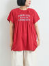 [接触冷感]シャーリングロゴプリントTシャツ（オフホワイト/グレー/チャコールグレー/レッド）｜SM2（エスエムツー）通販