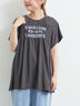 [接触冷感]シャーリングロゴプリントTシャツ（オフホワイト/グレー/チャコールグレー/レッド）｜SM2（エスエムツー）通販