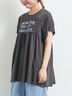 [接触冷感]シャーリングロゴプリントTシャツ（オフホワイト/グレー/チャコールグレー/レッド）｜SM2（エスエムツー）通販