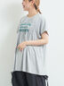 [接触冷感]シャーリングロゴプリントTシャツ（オフホワイト/グレー/チャコールグレー/レッド）｜SM2（エスエムツー）通販