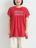[接触冷感]シャーリングロゴプリントTシャツ（オフホワイト/グレー/チャコールグレー/レッド）｜SM2（エスエムツー）通販