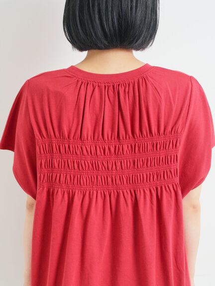 [接触冷感]シャーリングロゴプリントTシャツ（オフホワイト/グレー/チャコールグレー/レッド）｜SM2（エスエムツー）通販