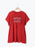 [接触冷感]シャーリングロゴプリントTシャツ（オフホワイト/グレー/チャコールグレー/レッド）｜SM2（エスエムツー）通販