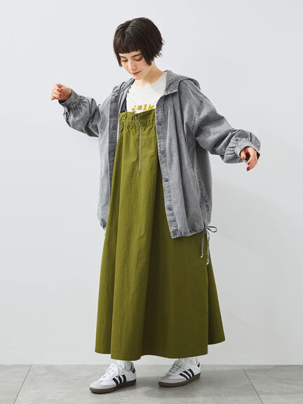 フードシャツジャケット（ブラック/レッド/ブルー）｜SM2（エスエムツー）通販