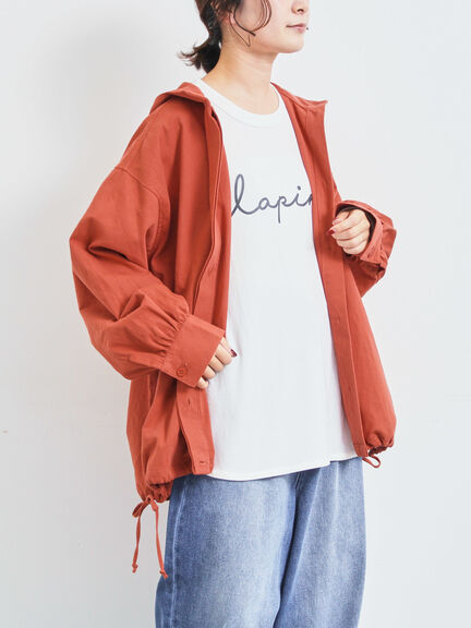 フードシャツジャケット（ブラック/レッド/ブルー）｜SM2（エスエムツー）通販