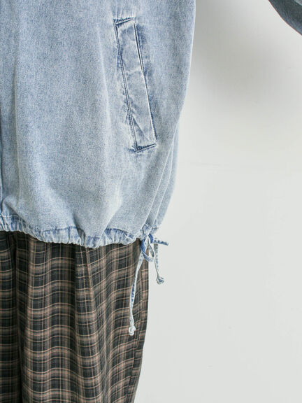 フードシャツジャケット（ブラック/レッド/ブルー）｜SM2（エスエムツー）通販