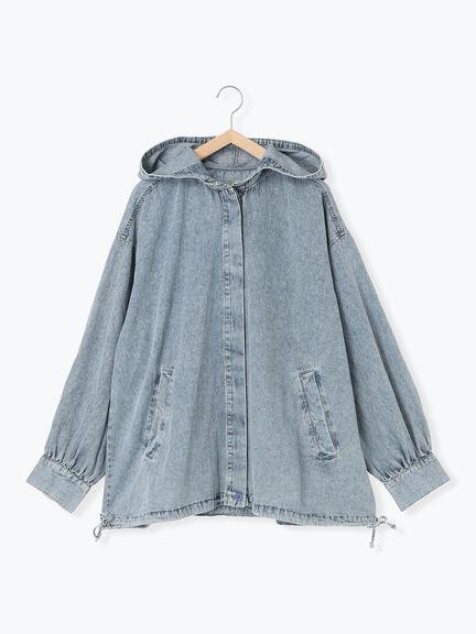 フードシャツジャケット（ブラック/レッド/ブルー）｜SM2（エスエムツー）通販