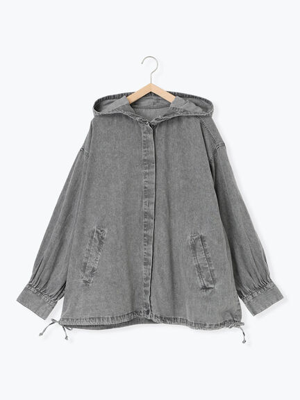 フードシャツジャケット（ブラック/レッド/ブルー）｜SM2（エスエムツー）通販