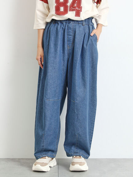 [接触冷感]配色ステッチパンツ（キャメル/カーキ/ネイビー/クリーム）｜SM2（エスエムツー）通販