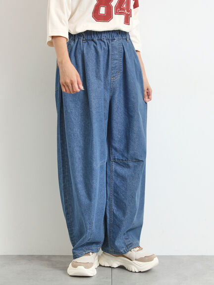 [接触冷感]配色ステッチパンツ（キャメル/カーキ/ネイビー/クリーム）｜SM2（エスエムツー）通販