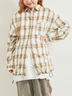 オンブレチェック裾ドロストシャツ(ブラック/ピンク/イエロー/グリーン/ネイビー)|SM2(エスエムツー)通販