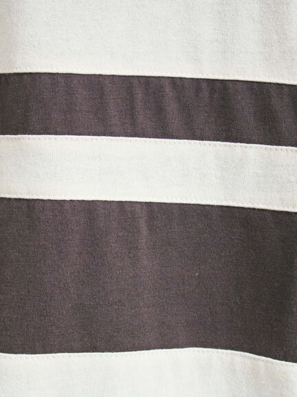 [接触冷感]編み上げラインTシャツ（チャコールグレー/ピンク/ブラウン/ブルー）｜SM2（エスエムツー）通販