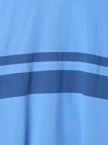 [接触冷感]編み上げラインTシャツ（チャコールグレー/ピンク/ブラウン/ブルー）｜SM2（エスエムツー）通販