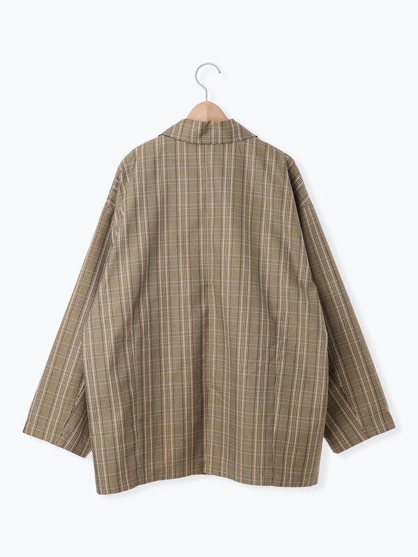 セール】 カットアウトダブルジャケット（グレー/ブラウン/カーキ