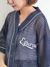 メッシュベースボールシャツ（ベージュ/ネイビー/クリーム）｜SM2（エスエムツー）通販