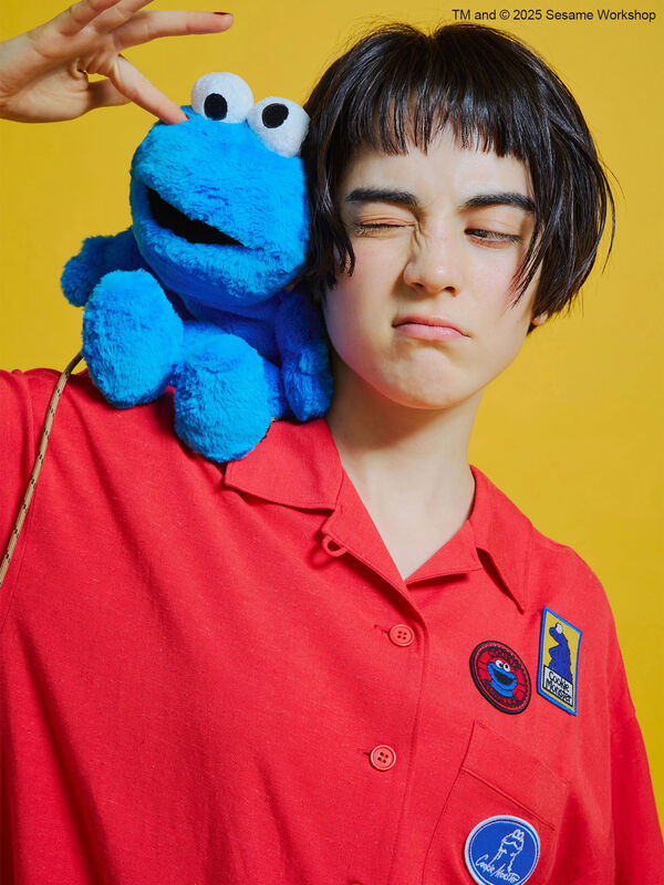 【SESAME STREET meets SM2】ぬいぐるみポシェット（ブルー）｜SM2（エスエムツー）通販