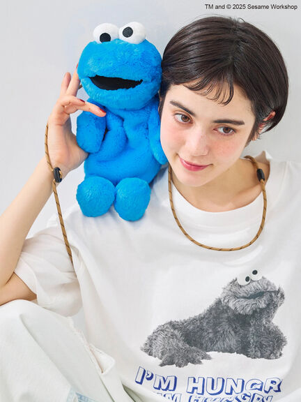 【SESAME STREET meets SM2】ぬいぐるみポシェット（ブルー）｜SM2（エスエムツー）通販