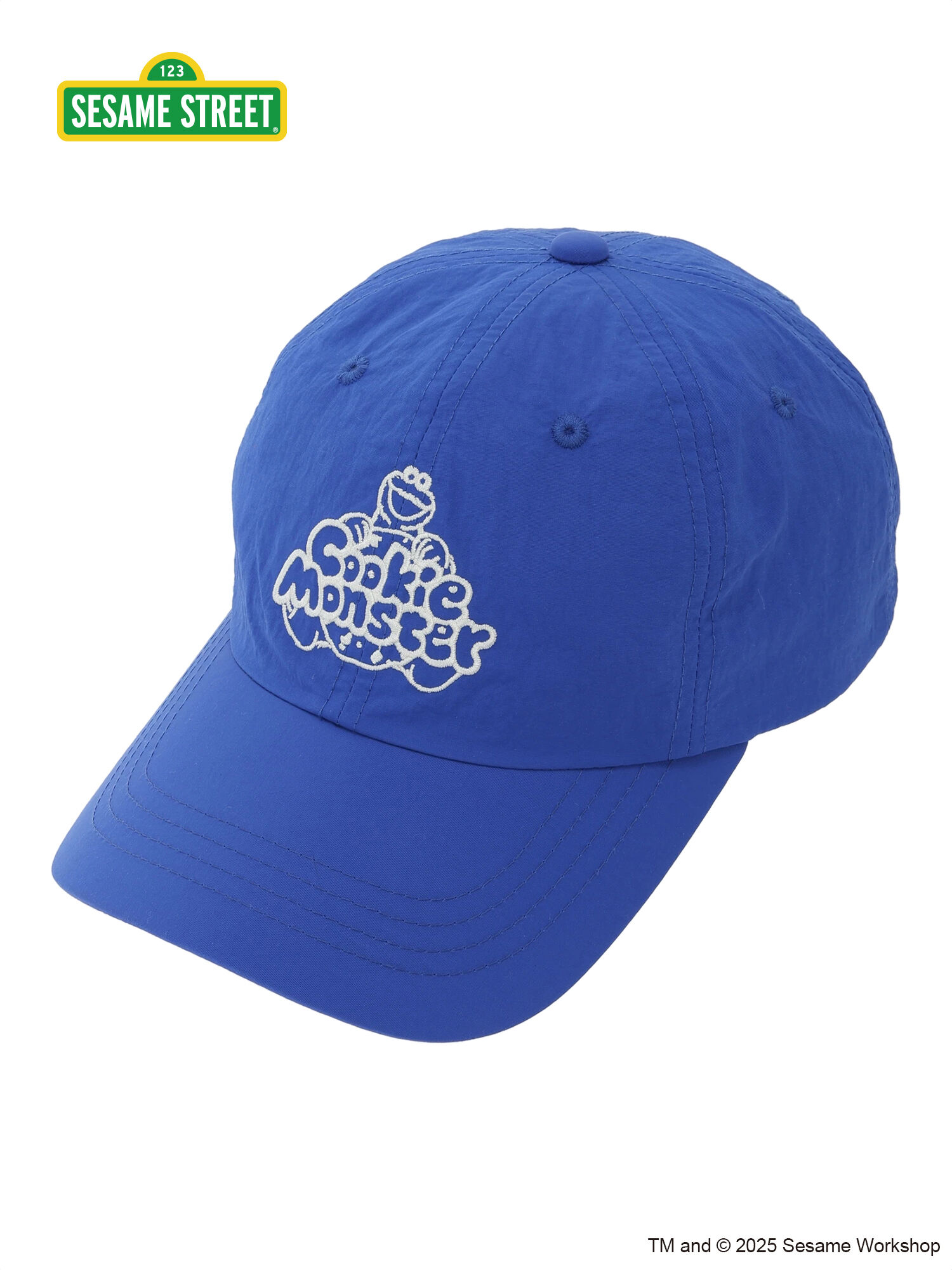 セール】 【SESAME STREET meets SM2】刺繍キャップ（ベージュ/ブルー