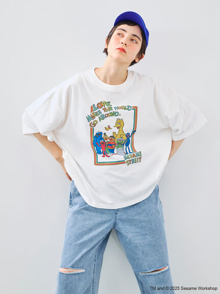 【SESAME STREET meets SM2】刺繍キャップ（ベージュ/ブルー）｜SM2（エスエムツー）通販