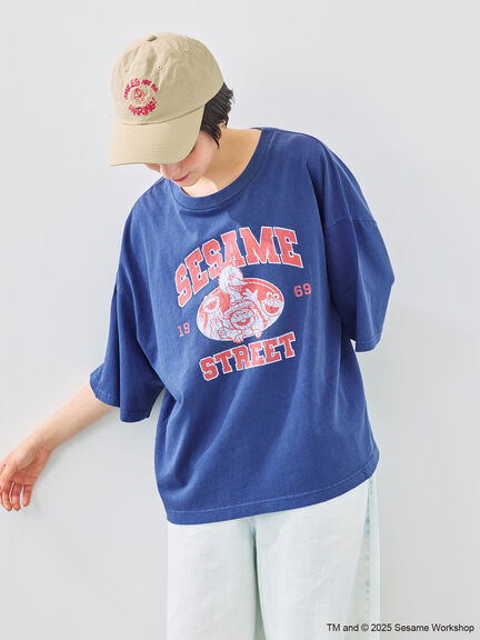 【SESAME STREET meets SM2】刺繍キャップ（ベージュ/ブルー）｜SM2（エスエムツー）通販